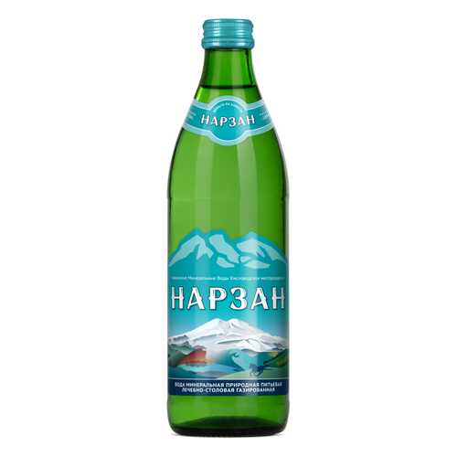Минеральная вода Нарзан 0,45 л стекло 100029 (20 шт.) в Лукойл