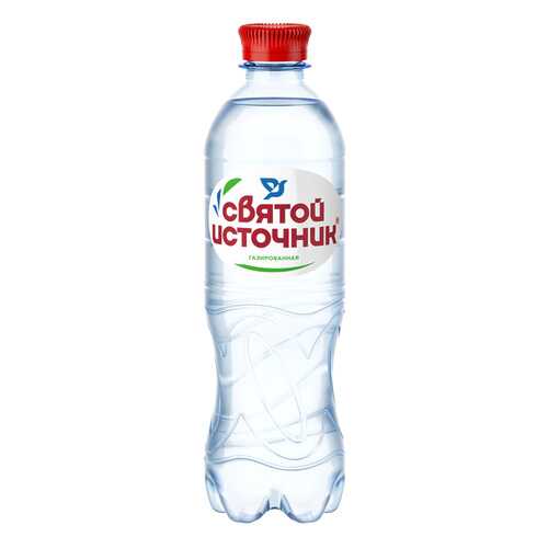 Вода СВЯТОЙ ИСТОЧНИК газ пэт 0,5л*12 шт в Лукойл