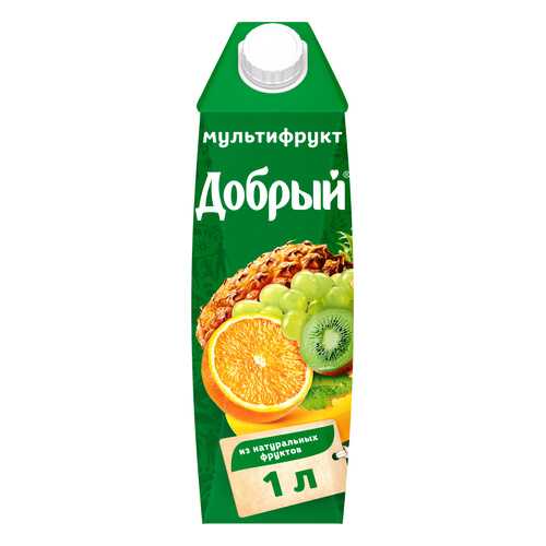 Нектар Добрый мультифрут 1 л в Лукойл