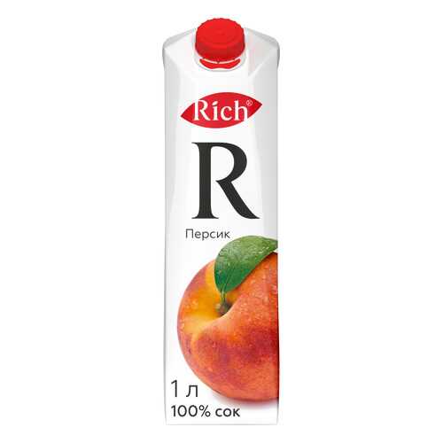 Нектар Rich персик 1 л в Лукойл