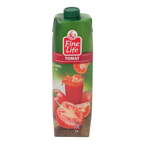 Сок Fine Life томат с мякотью 1 л в Лукойл