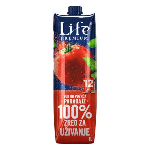 Сок Life premium томатный 1 л в Лукойл